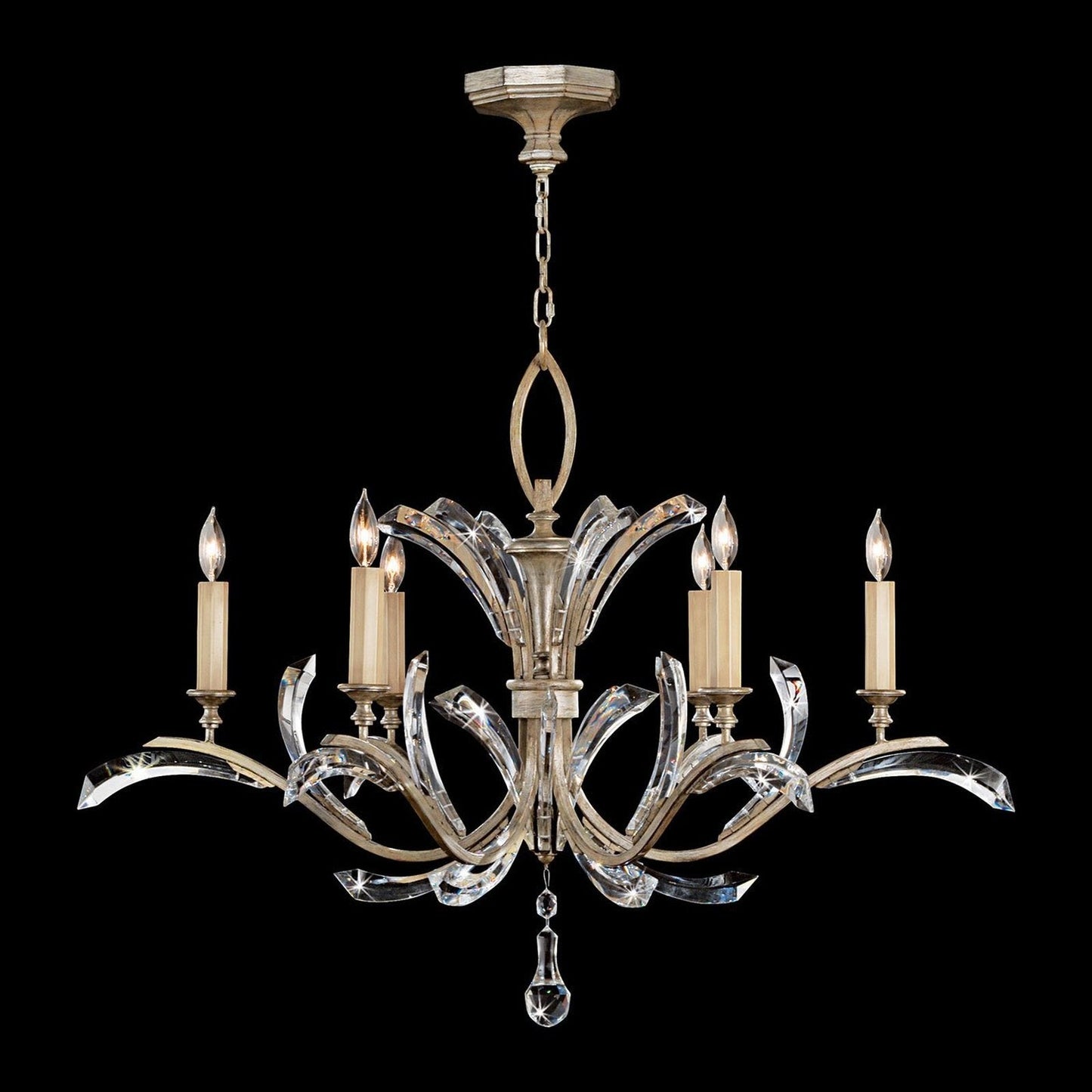 Fine Art Beveled Arcs 42" Chandelier STK