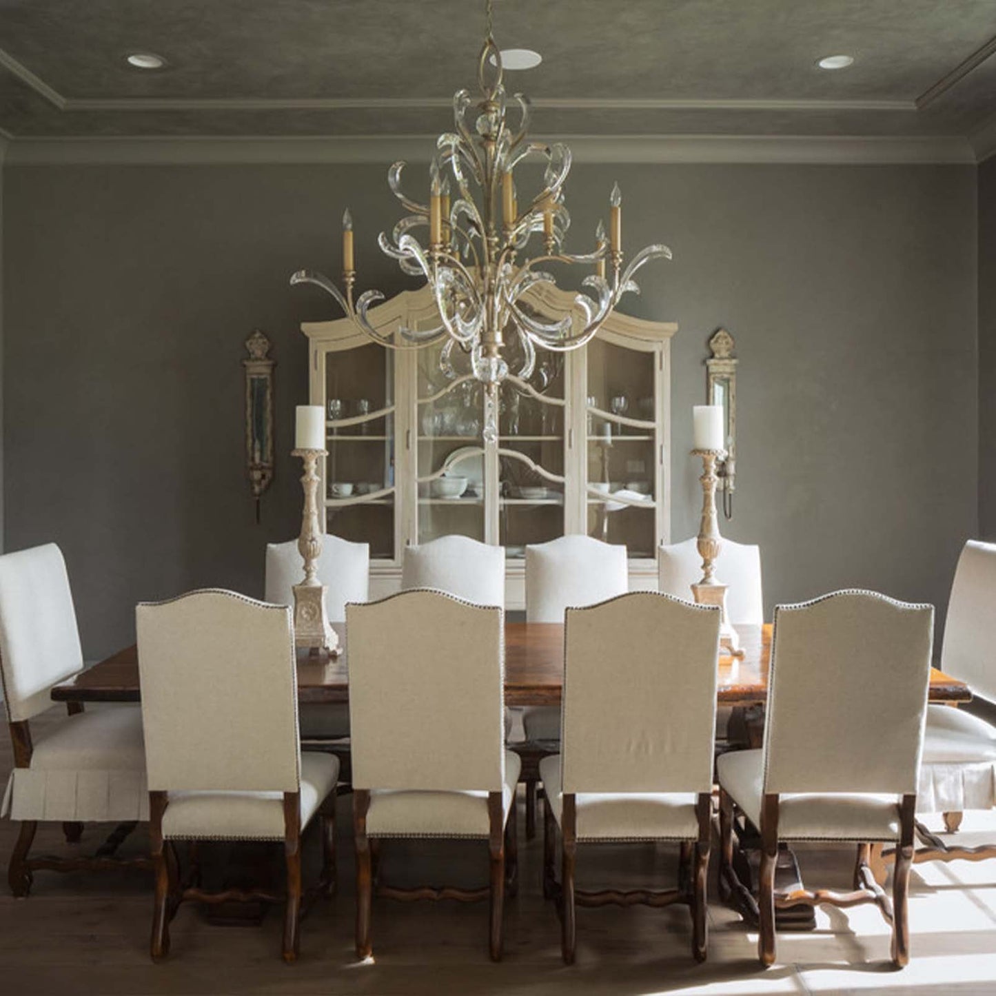 Fine Art Beveled Arcs 56" Round Chandelier STK
