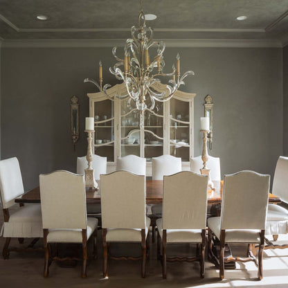 Fine Art Beveled Arcs 56" Round Chandelier STK