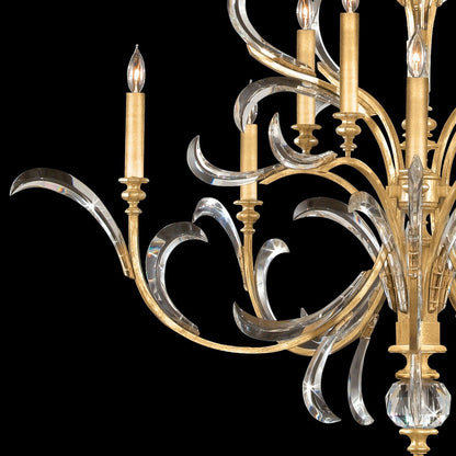 Fine Art Beveled Arcs 56" Round Chandelier STK