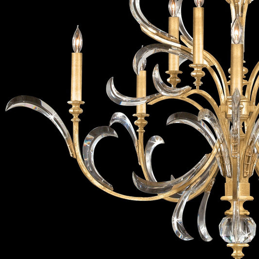 Fine Art Beveled Arcs 56" Round Chandelier STK