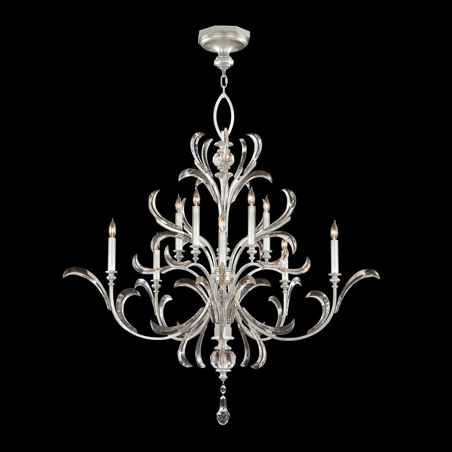 Fine Art Beveled Arcs 56" Round Chandelier STK