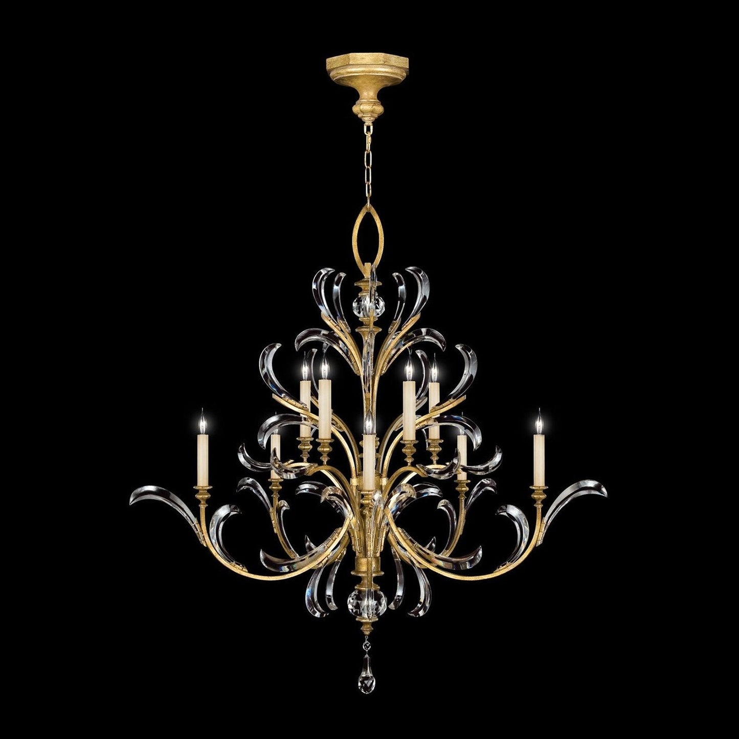 Fine Art Beveled Arcs 56" Round Chandelier STK