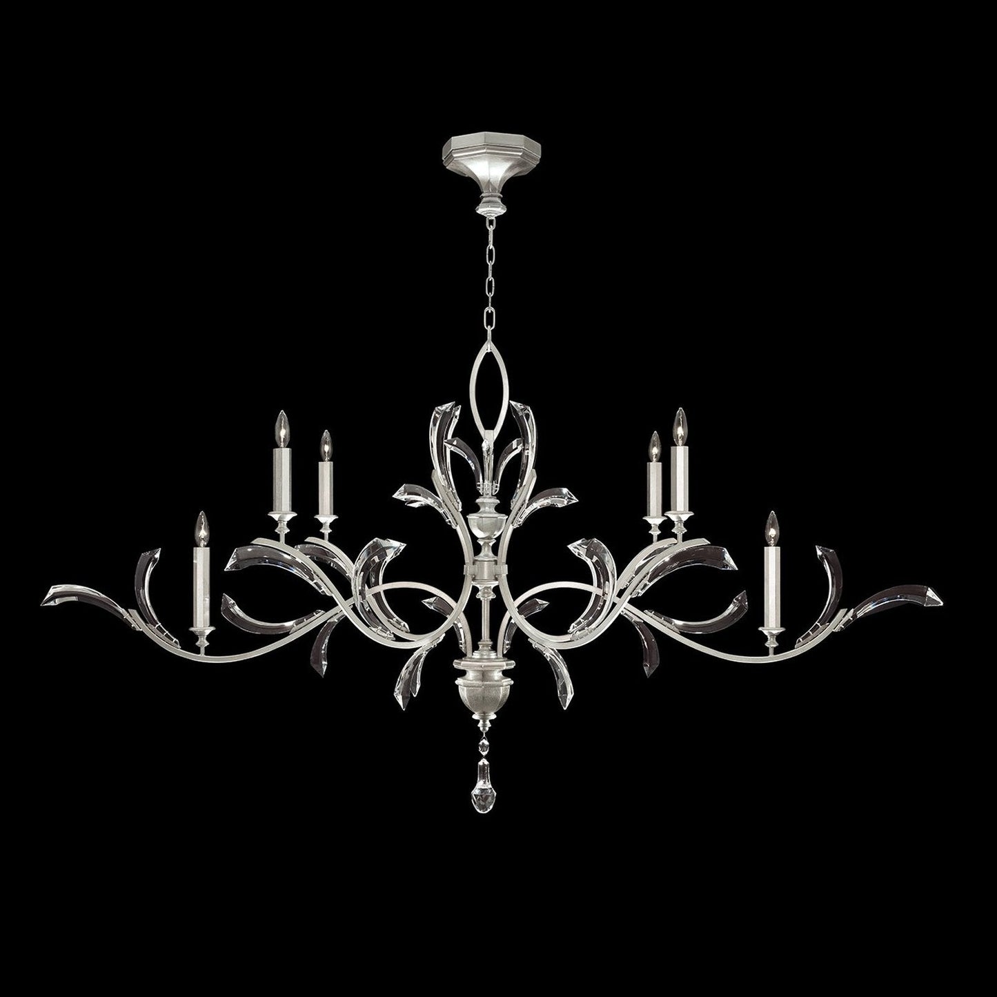 Fine Art Beveled Arcs 74" Chandelier STK