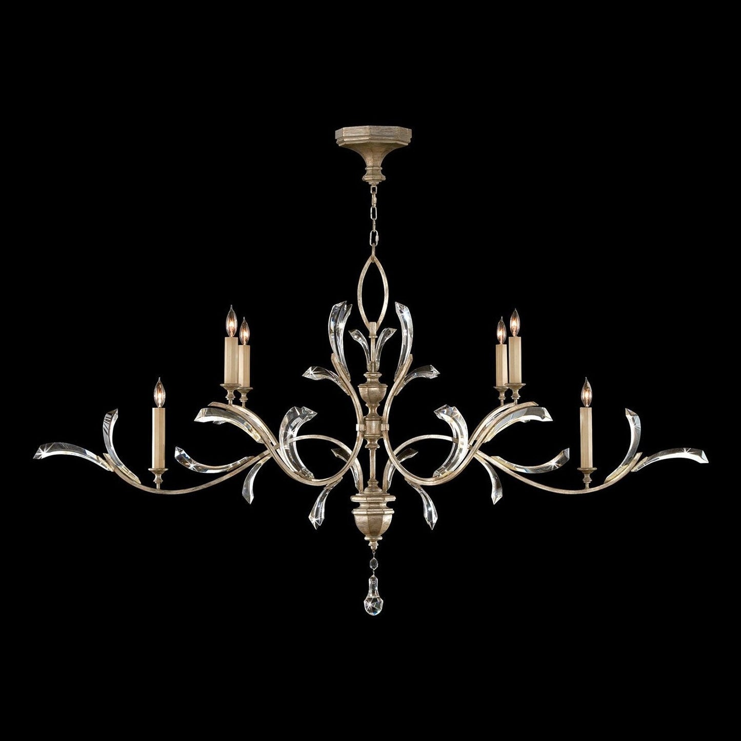 Fine Art Beveled Arcs 74" Chandelier STK