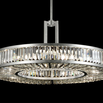 Fine Art Crystal Enchantment 37" Round Pendant