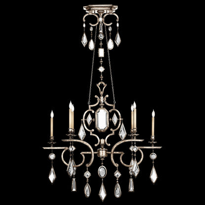 Fine Art Encased Gems 50" Oval Chandelier STK
