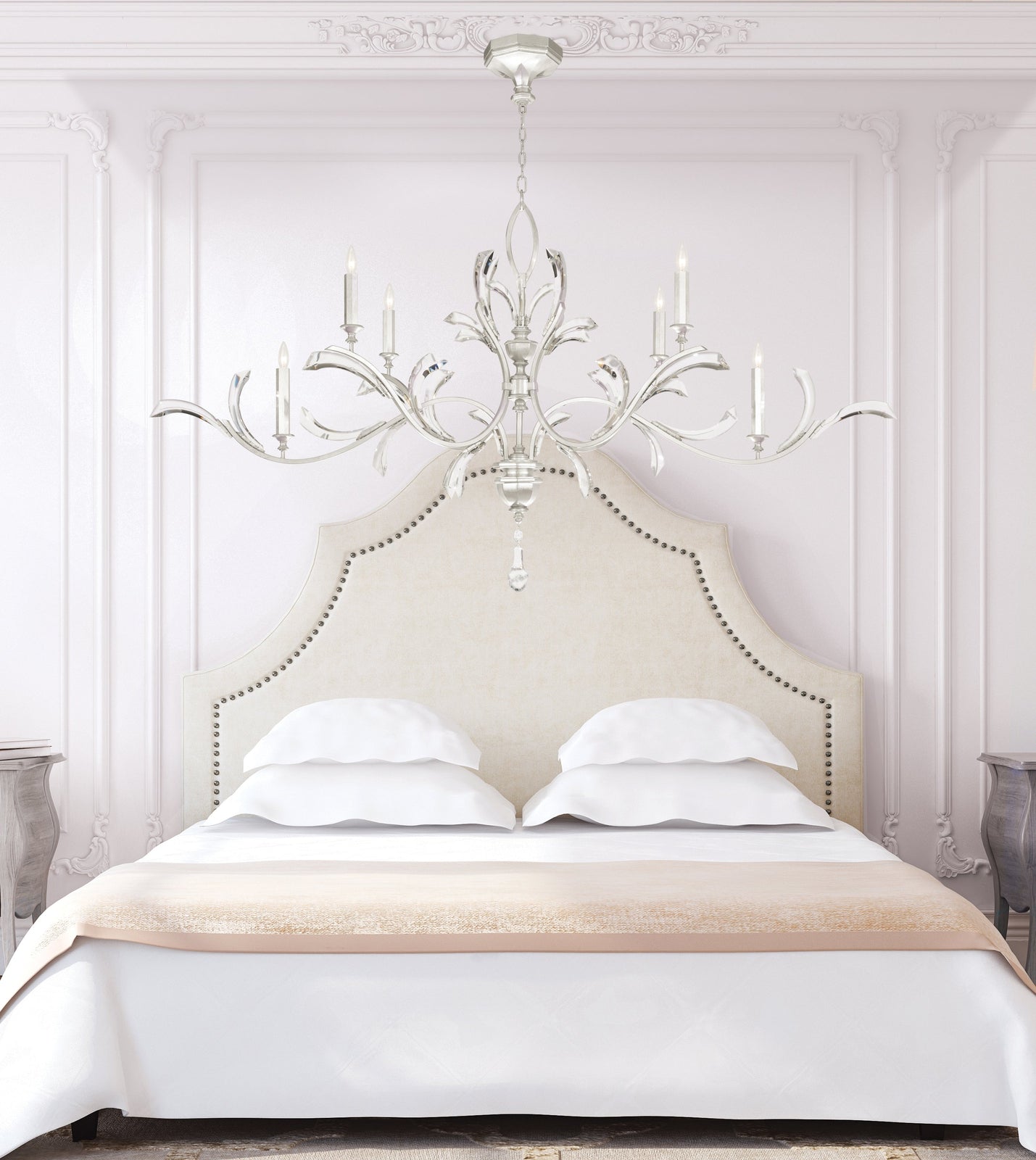 Fine Art Beveled Arcs 74" Chandelier STK
