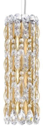 Sarella Pendant, 3-Light, Heirloom Gold, Clear Heritage Crystal, 5"W (RS8341N-22H 1HZXGX)