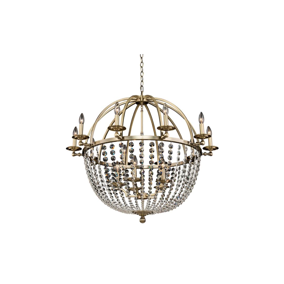 Pendolo 15 Light 37" Wide Crystal Chandelier