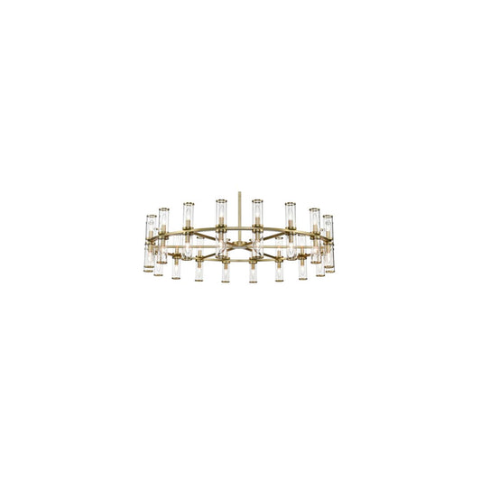 Revolve 36 Light 47" Wide Taper Candle Chandelier
