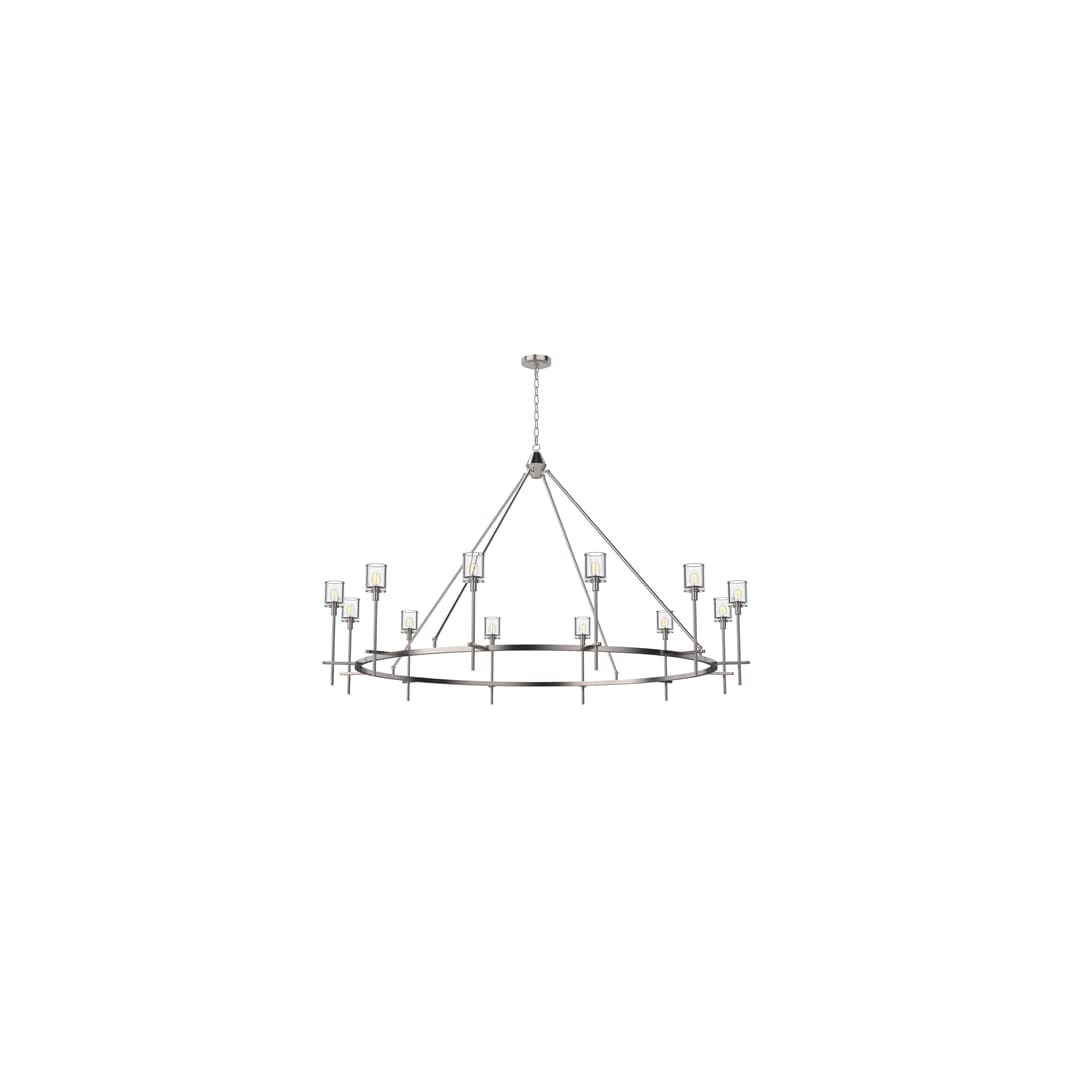 Salita 12 Light 70" Wide Crystal Chandelier