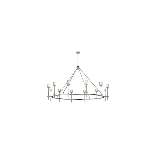 Salita 12 Light 70" Wide Crystal Chandelier
