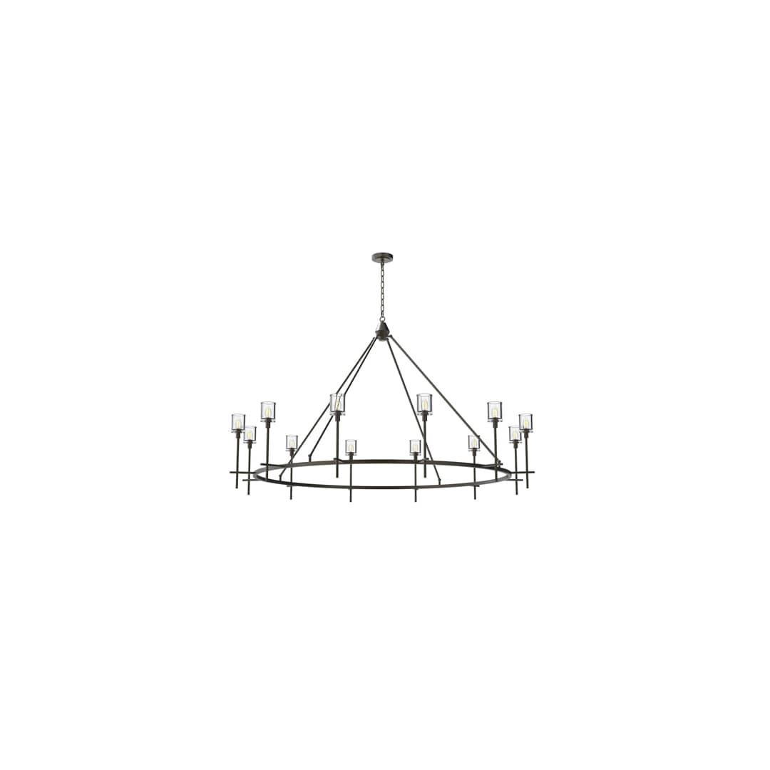 Salita 12 Light 70" Wide Crystal Chandelier