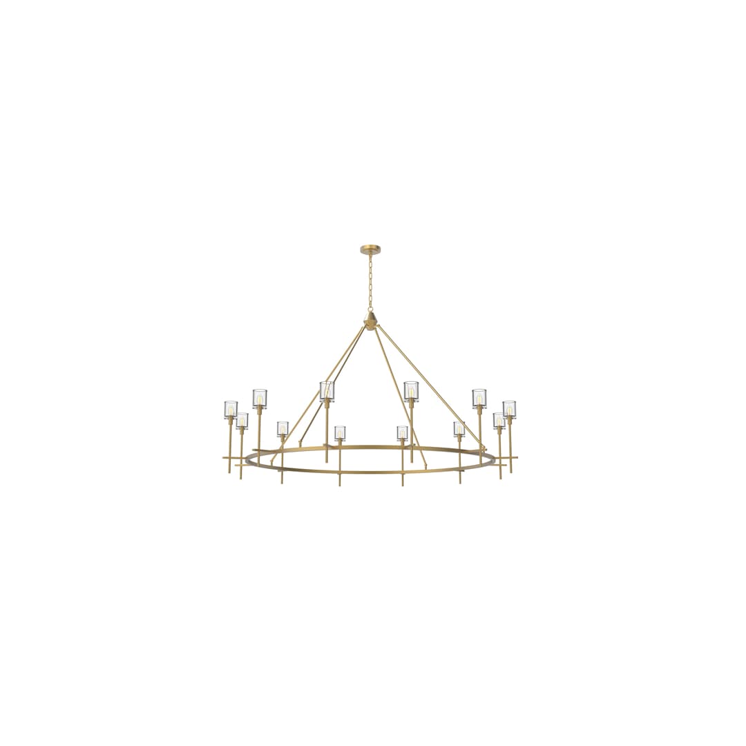 Salita 12 Light 70" Wide Crystal Chandelier