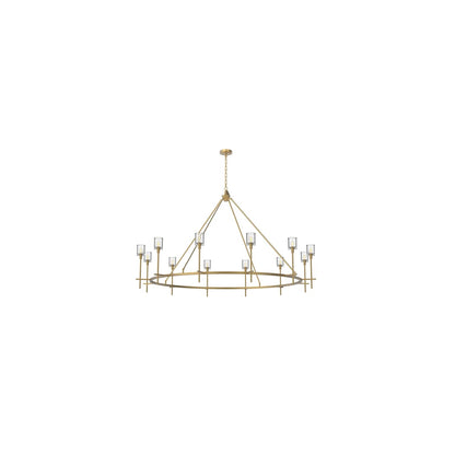 Salita 12 Light 70" Wide Crystal Chandelier