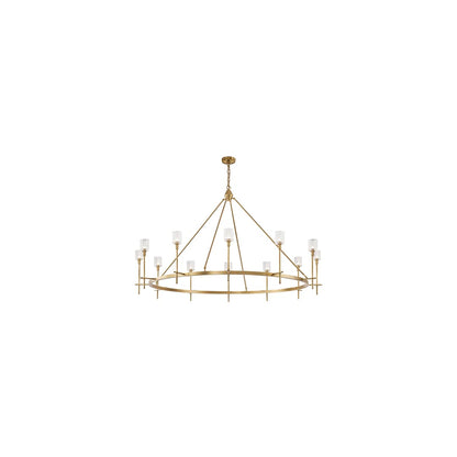 Salita 12 Light 70" Wide Crystal Chandelier