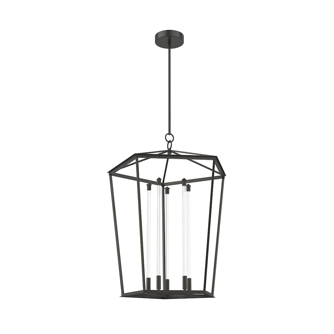 Delphine 25" Wide LED Lantern Chandelier