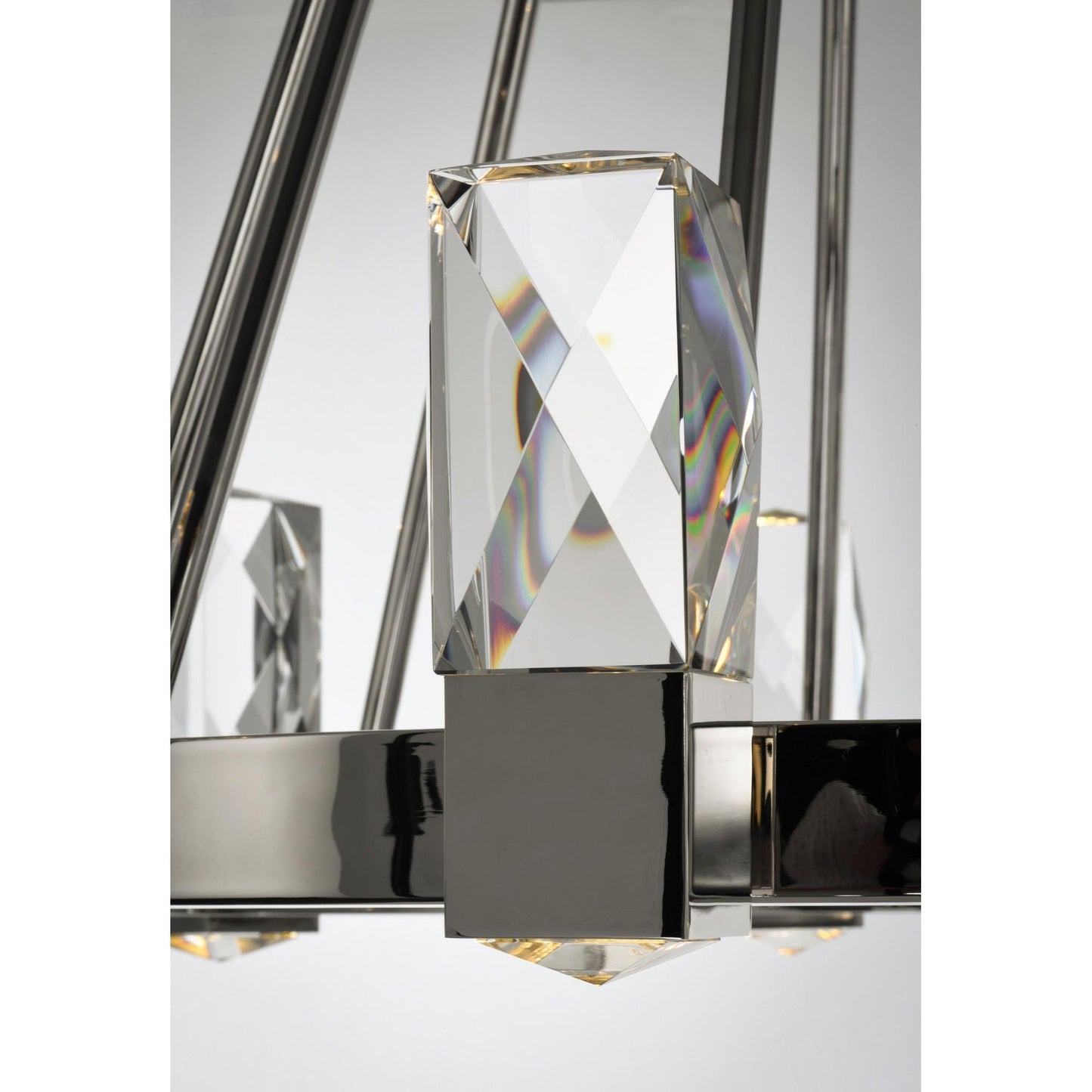 Studio M SM23645BCPN Empire 6-Light LED Chandelier in Polished Nickel