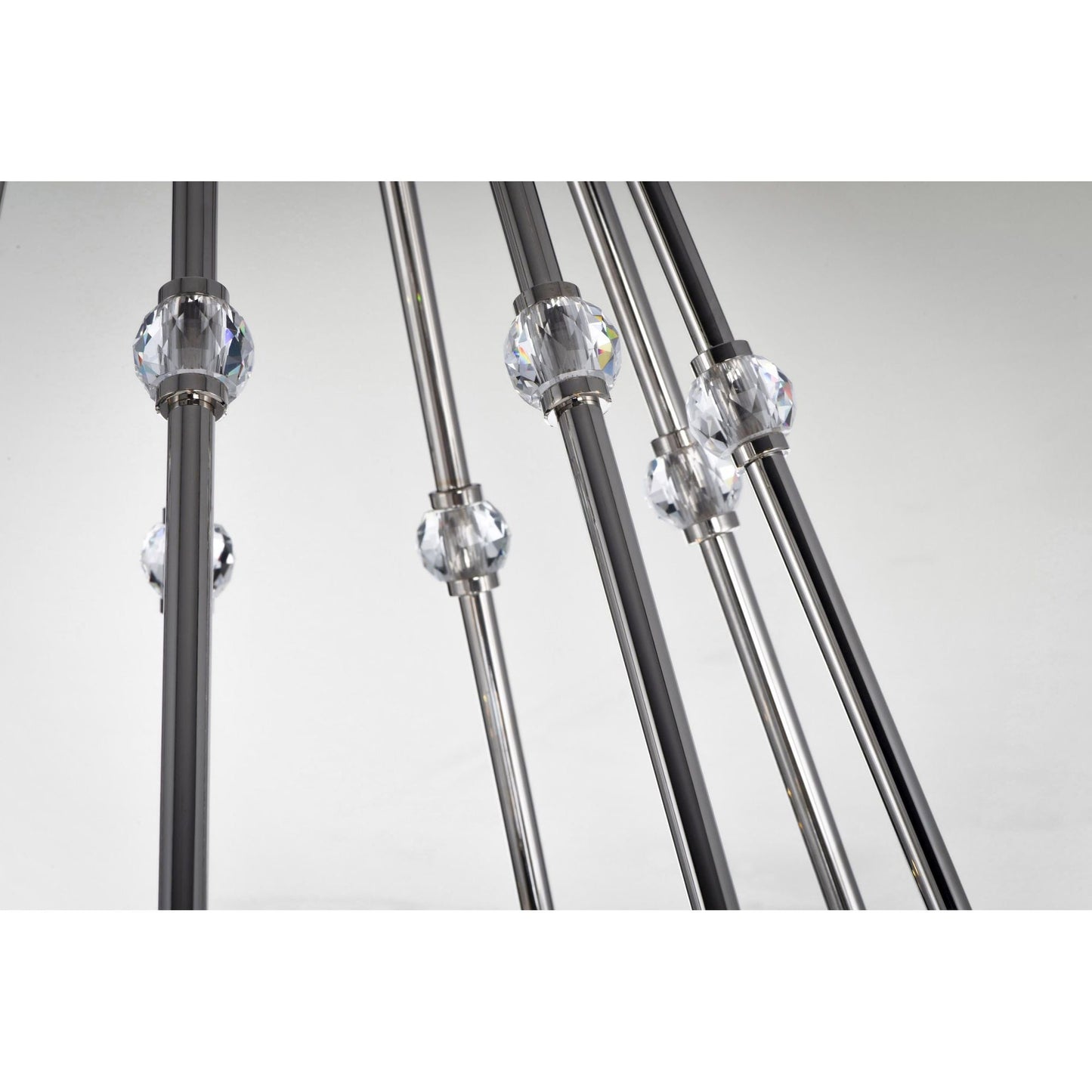 Studio M SM23648BCPN Empire 9-Light LED Chandelier in Polished Nickel