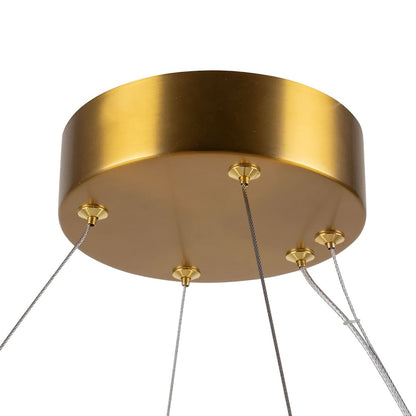 Camila 27" Wide Ring Chandelier