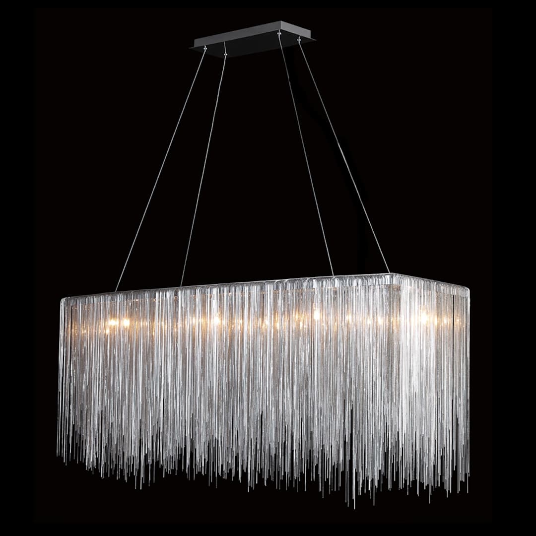 Fountain Ave. 48" Wide LED Linear Chandelier