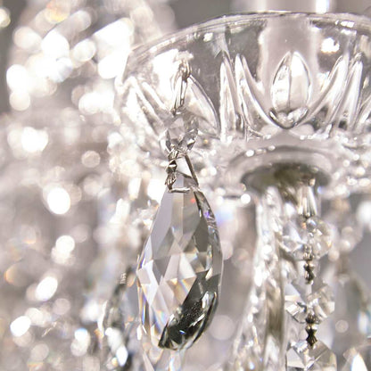 Traditional Crystal 10 Light 26" Wide Crystal Chandelier with Swarovski Strass Crystal Accents