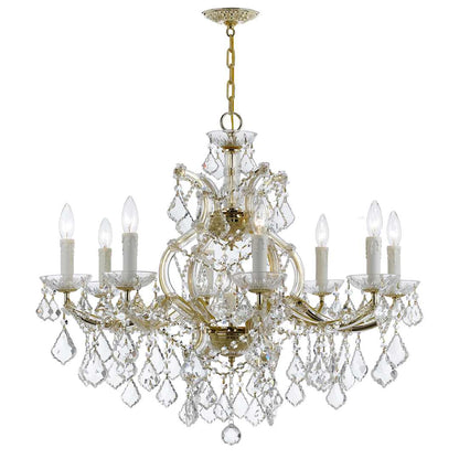 Maria Theresa 9 Light 26" Wide Crystal Chandelier with Swarovski Spectra Crystal Accents