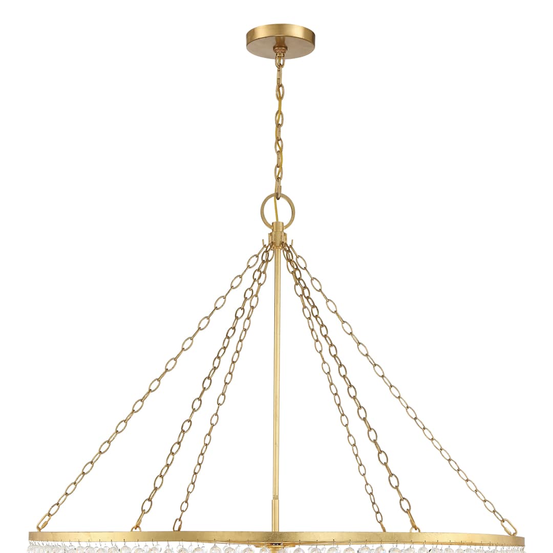 Rylee 15 Light 49" Wide Beaded Waterfall Chandelier