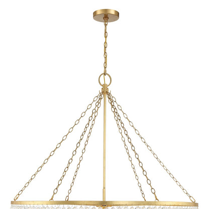 Rylee 15 Light 49" Wide Beaded Waterfall Chandelier