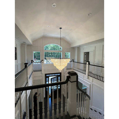 Rylee 32 Light 60" Wide Beaded Waterfall Chandelier
