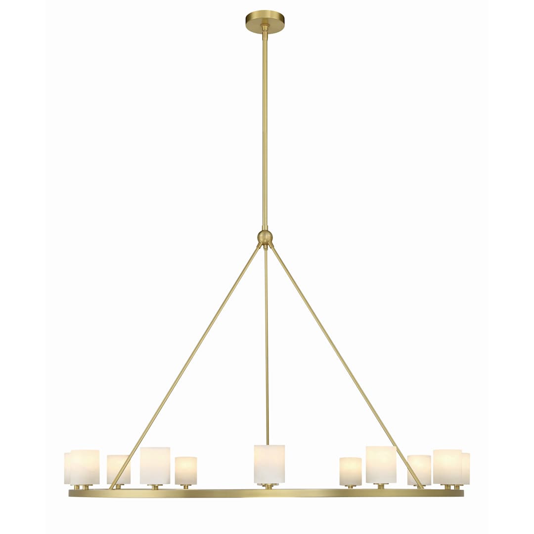 Aragon 12 Light 47" Wide LED Ring Chandelier