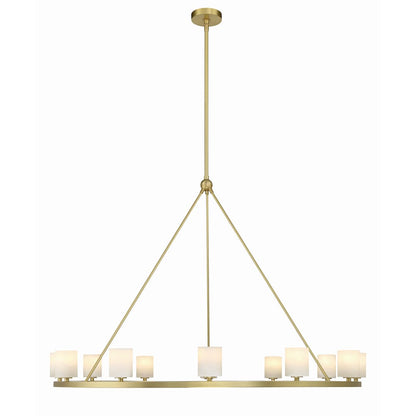Aragon 12 Light 47" Wide LED Ring Chandelier
