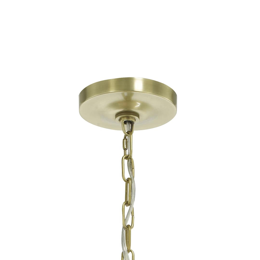 Clover 24 Light 39" Wide Ring Chandelier with Glass Ball Accents
