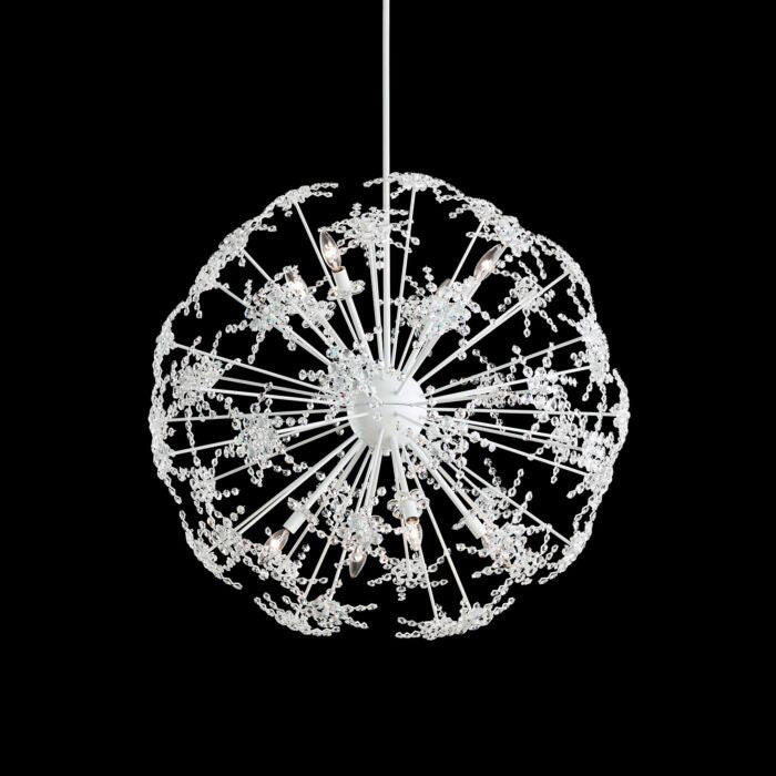 Esteracae 8-Light Pendant in Stainless Steel