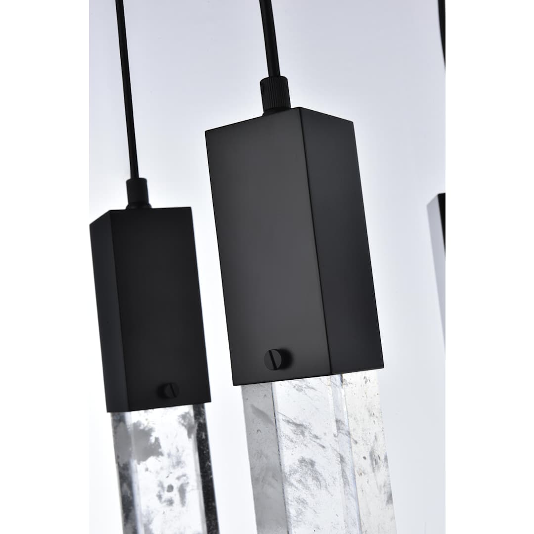 Aurora 36" Wide Crystal Linear Pendant