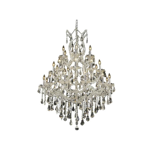 Maria Theresa 28 Light 38" Wide Crystal Chandelier with Clear Royal Cut Crystals