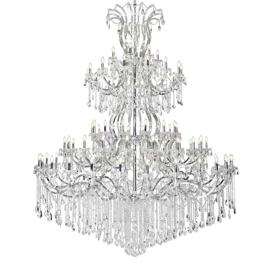 Maria Theresa 84 Light 96" Wide Crystal Chandelier with Clear Royal Cut Crystals
