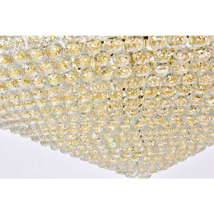 Primo 66 Light 72" Wide Crystal Empire Chandelier with Clear Royal Cut Crystals
