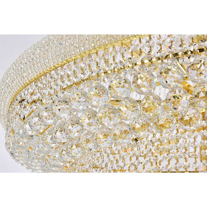 Primo 66 Light 72" Wide Crystal Empire Chandelier with Clear Royal Cut Crystals