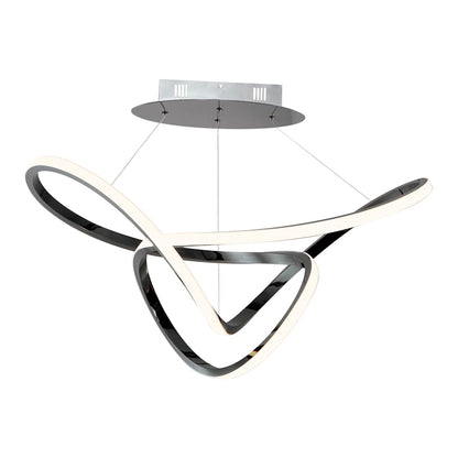 Perpetual 32" Wide LED Abstract Chandelier