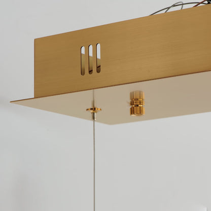 Signature 41" Wide LED Abstract Chandelier