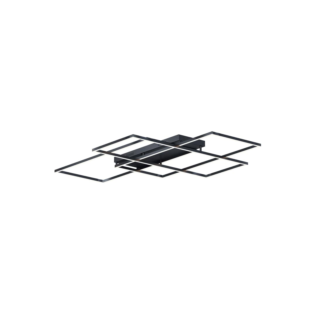 Traverse 3 Light 68" Wide LED Semi-Flush Ceiling Fixture