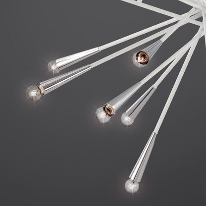 Zazu 28 Light 44" Wide Abstract Chandelier