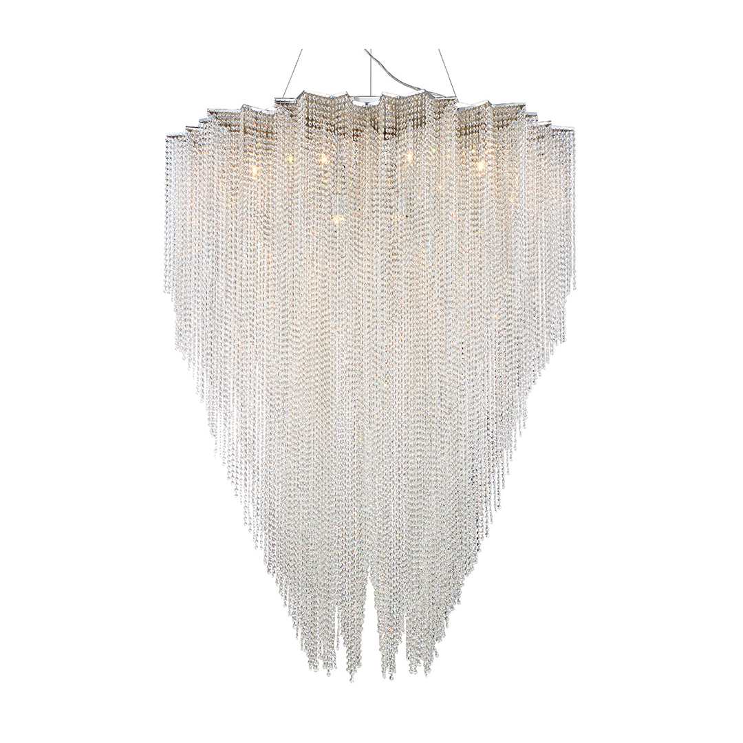 Cohen 12 Light 49" Wide Crystal Chandelier
