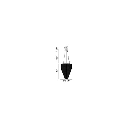 Cohen 12 Light 49" Wide Crystal Chandelier
