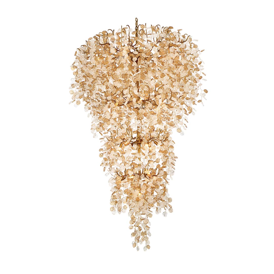 Campobasso 33 Light 47" Wide Abstract Chandelier