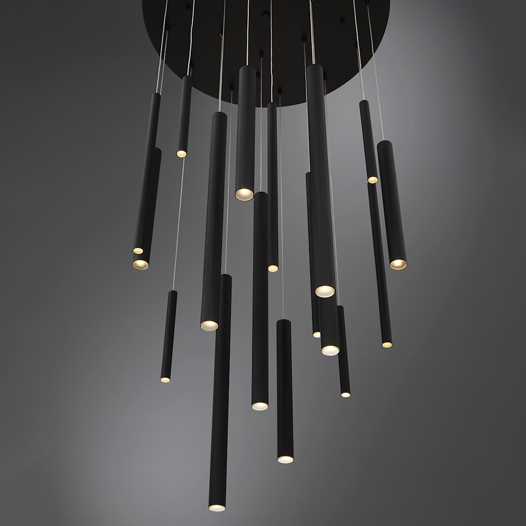 Santana 18 Light 24" Wide LED Suspension Chandelier