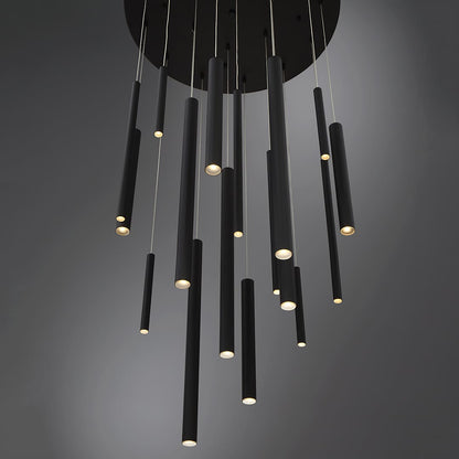 Santana 18 Light 24" Wide LED Suspension Chandelier
