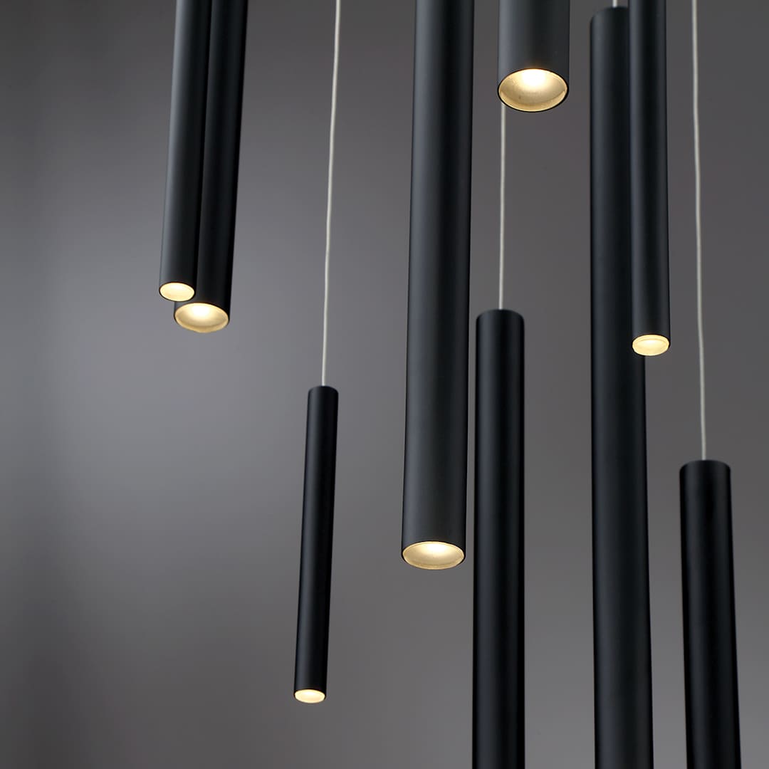 Santana 18 Light 24" Wide LED Suspension Chandelier